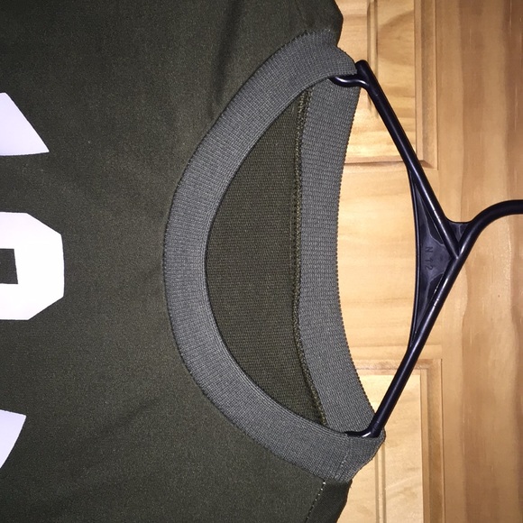 USA OLIVE LONG SLEEVE SHIRT - Picture 3 of 5